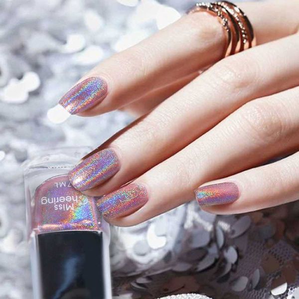 

nail polish 1pc laser-sequinednail 7ml holographics nails varnish shining glittering art