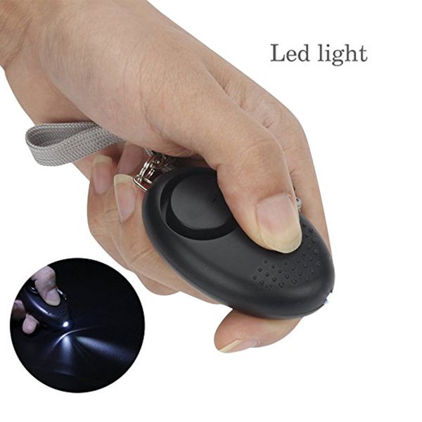 

girl women self defense alarm 130db egg shape security protect alert personal safety scream loud keychain emergency alarm