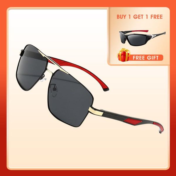

vintage sports polarized sunglasses for men luxury designer fashion driver's lenses sun frame anti-glare shade women eyewear, White;black