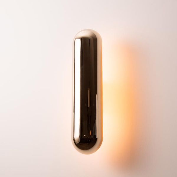 

wall lamp light luxury simple metal oval art dining room living bedroom corridor
