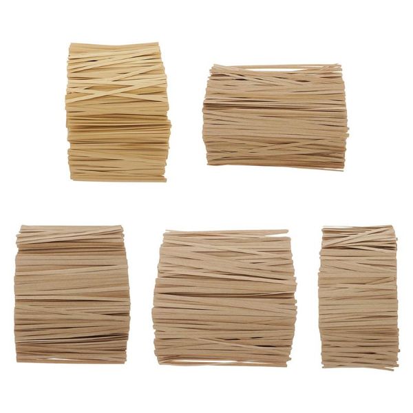 

gift wrap 1000 kraft paper ties long stronger for wrapping favor bag