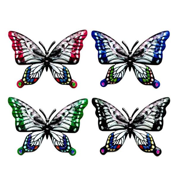 

garden decorations metal butterfly wall decoration accessories outdoor miniaturas animal statues