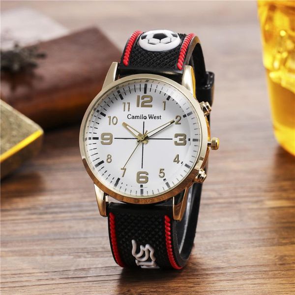 

wristwatches 2021 men's sports silicone clocks student leisure luxury outdoor quartz watch relogio masculino reloj hombre, Slivery;brown