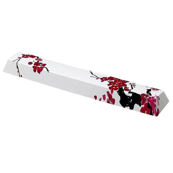 

keyboards 6.25u diy novelty keycap plum blossom spacebar pbt mechanical keyboard