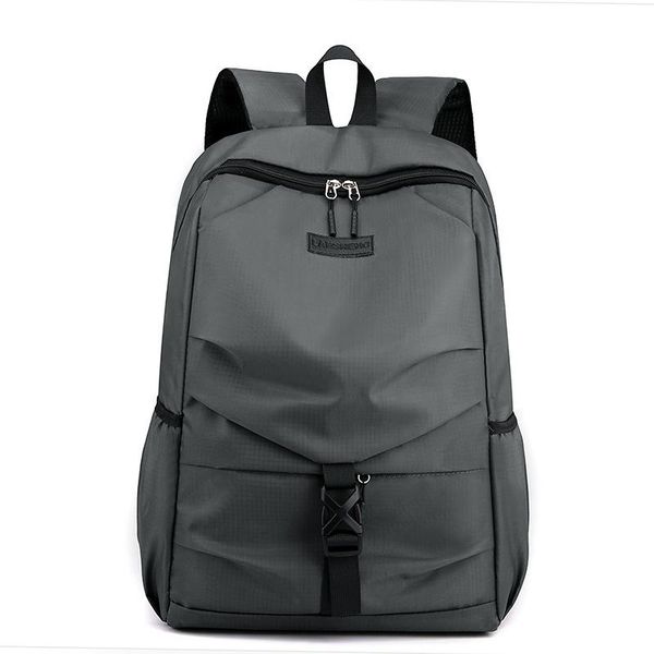 

backpack simple men's water-repellent 15.6-inch computer bag large-capacity student schoolbag female