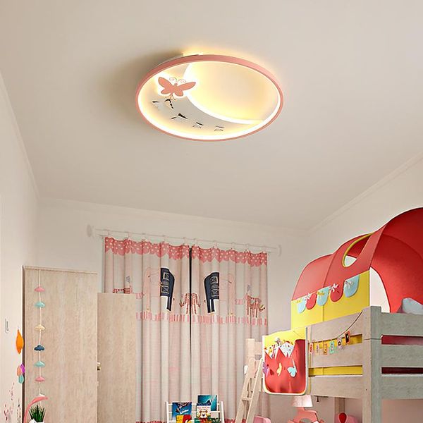

ceiling lights morden light modern pink butterfly babies kids children room bedroom girls boys led lamp fixtures