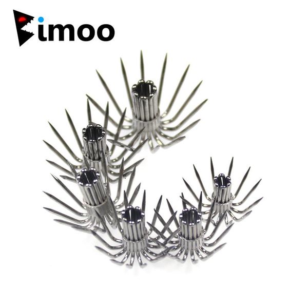

fishing hooks bimoo 20pcs #2 ~ #4.5 squid jig hook wood shrimp diy umbrella