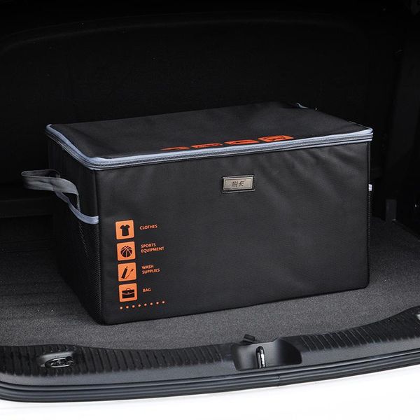 

car organizer storage bag foldable trunk box folding stowing tidying for suv auto tool