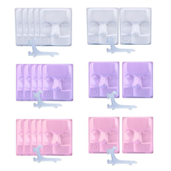 

false eyelashes eyelash extension kit tray classic for beginners training display