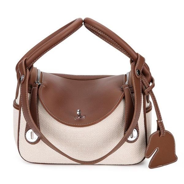 

shoulder bags 2021 fashion women's pillow bag handbag hit color ins western lady messenger women