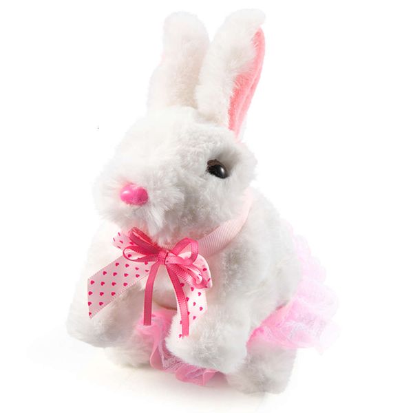 

electric go pink simulation will plush long toy ear cute princs doll little white rabbit kaws fidget toys