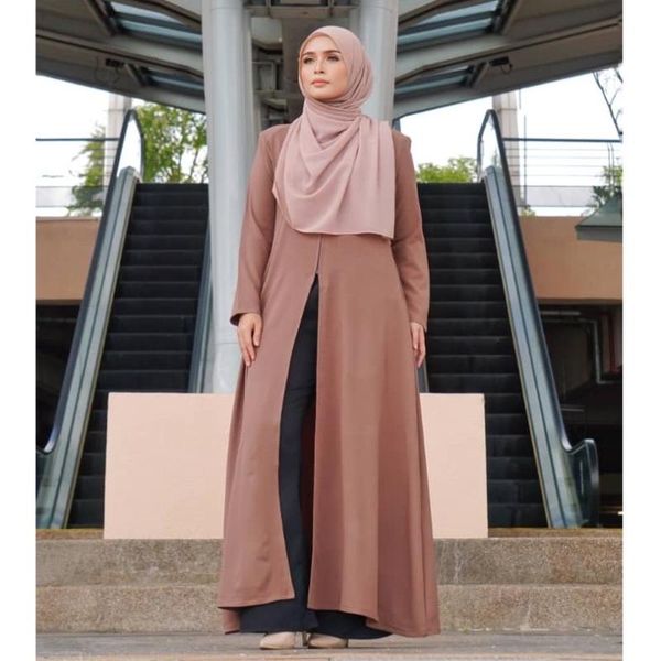 

ethnic clothing muslim cardigan abaya gown kimono robe juba dubai middle east ramadan arab islamic dresss541, Red
