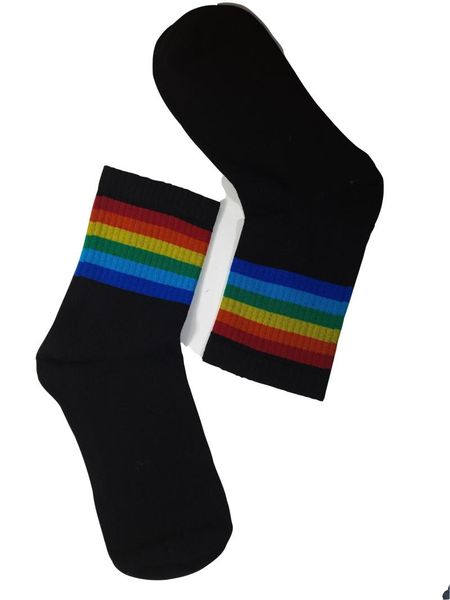 

men's socks sport with moneybox, Black
