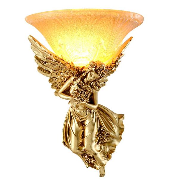 

wall lamp bdbqbl 30*39cm goddess originality vintage lighting classical engraved bed room dining bedroom light