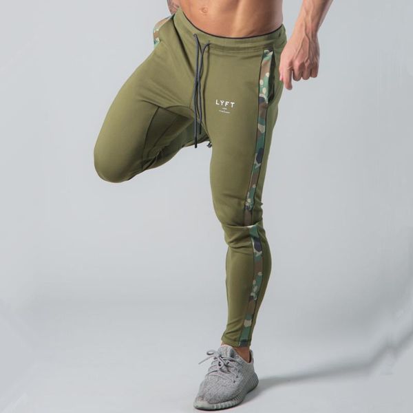 

men's pants cotton joggers men running sweatpants skinny track gym fitness training trousers male bodybuilding workout bottoms, Black