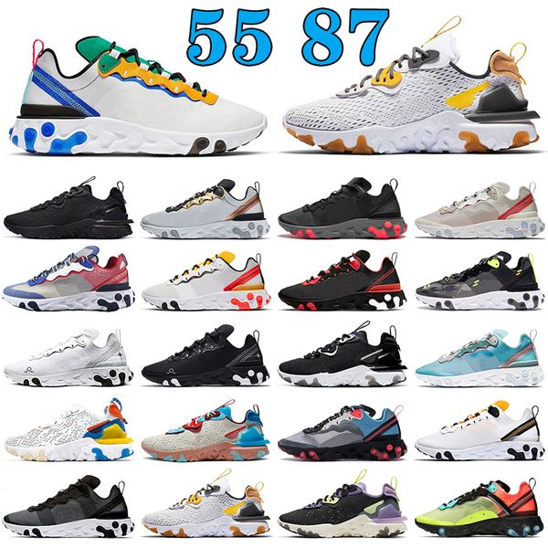 

react vision element 87 55 mens running shoes type n354 gore-tex gtx phantom art3mis honeycomb schematic men women trainers sports sneakers