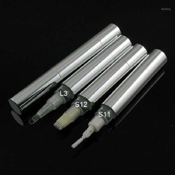 

storage bottles & jars grade 5 ml twist pen cosmetic container empty silver aluminum tube lipgloss concealer refillable packaging box