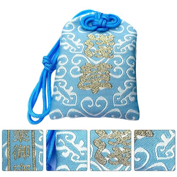 

1pc omamori charm for health and career japanese shrine amulet blessing bag