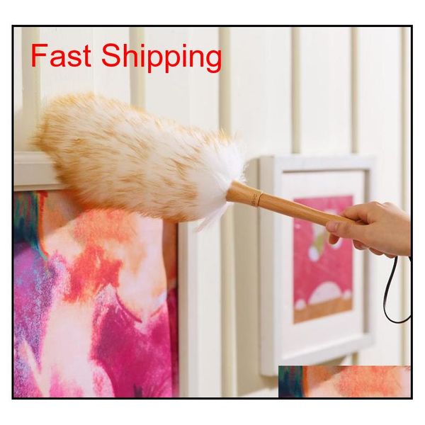 

pure lampswool duster beech handle household cleaning dusters housekeeping cleaning tool feather du jllzhj powerstore2012