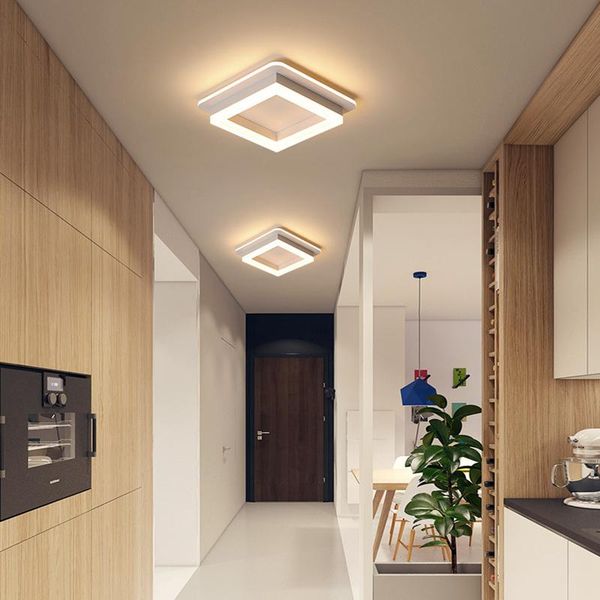 

ceiling lights modern lamp aisle corridor light acrylic lamps living room bedroom fixtures lighting fixture