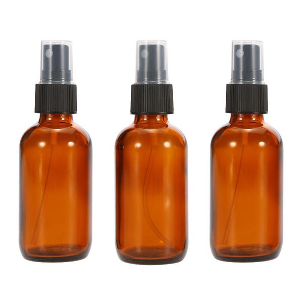

3pcs/pack 50ml empty glass spray bottle essential oil perfume container atomizer mist sprayer beauty make up tools