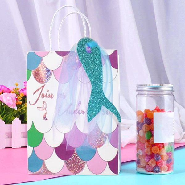 

mermaid fish tail accsori children's small bag party decoration couple gift packaging