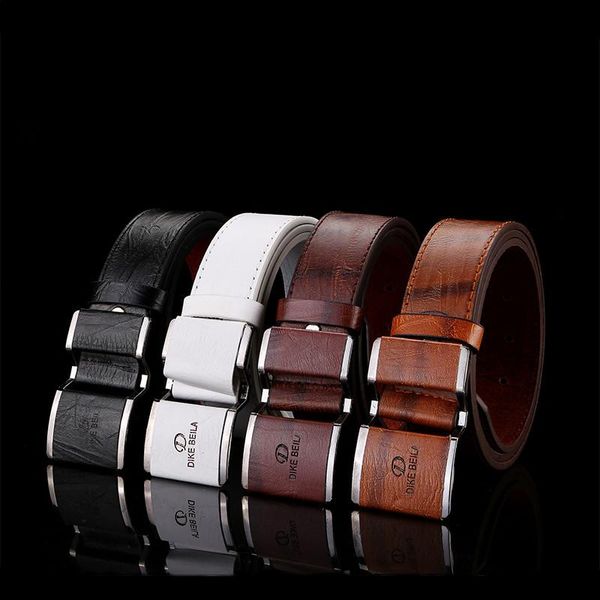 

belts wholesale price men belt high qualiry faux leather designer men's casual wild jean waist, Black;brown