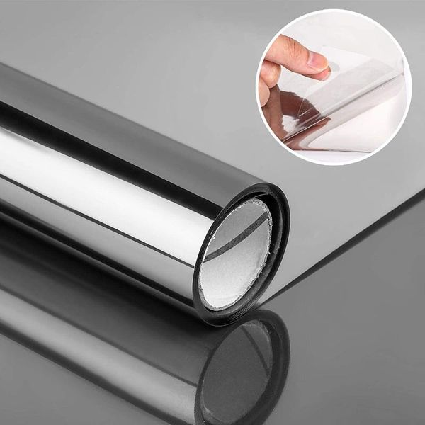 

window stickers anti look decorative glass sticker solar privacy for home office anti-uv thermal tint one way film car
