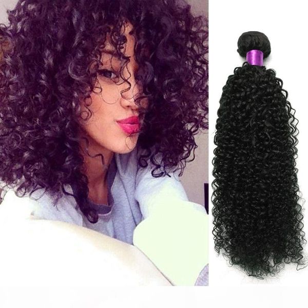 

selling brazilian deep wave virgin hair brazilian hair bundles 4pcs lot 100% curly virgin hair factory selling weave online, Black