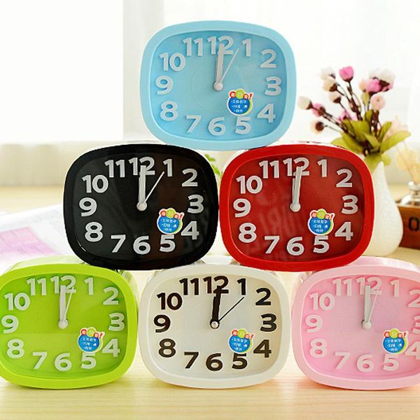 

desk & table clocks originality candy lovely small alarm three-dimensional digital