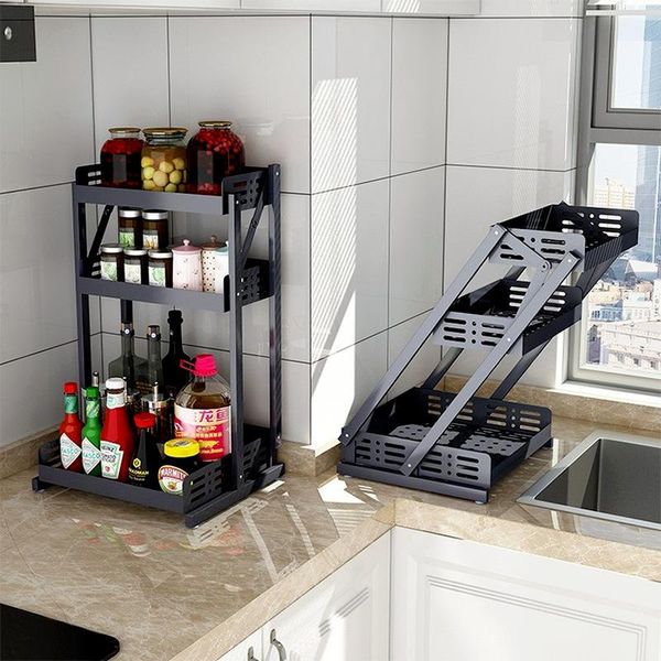 

kitchen storage & organization the rack of seasoning is installation dish drying accessories organizer