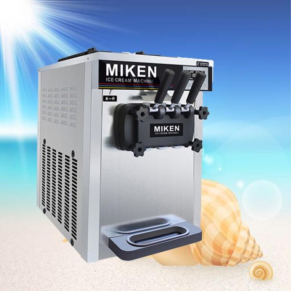 

ice cream making machine low noise deskautomatic molding for three heads soft