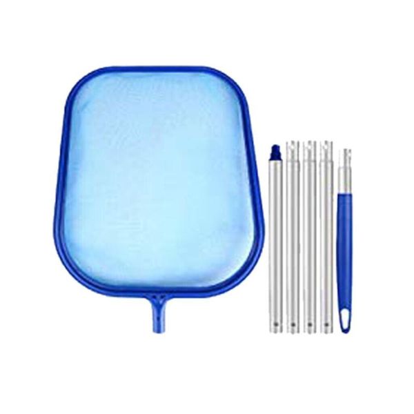 

pool & accessories aluminium pole leaf skimmer net landing cleaning