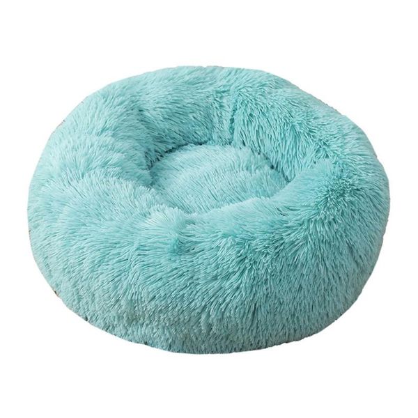 

cat beds & furniture donut dog bed warm soft plush pet cushion for samll large house calming washable sofa mat sleeping bag