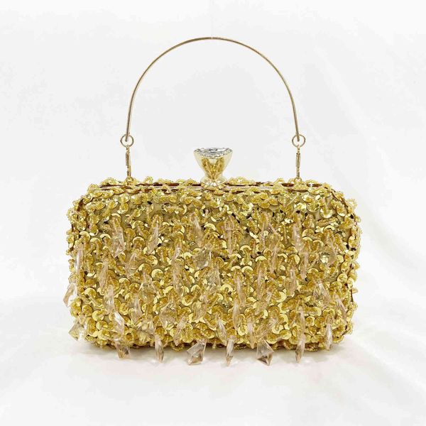 

2021 luxury beaded dinner bag evening ess handbag fashion cheongsam party clutch