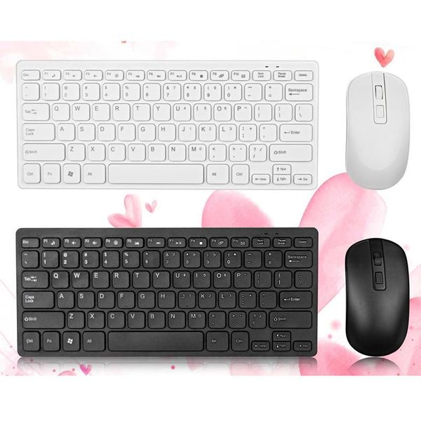 

keyboard mouse combos ultra thin chocolate mini wireless and 2.4g smart tv