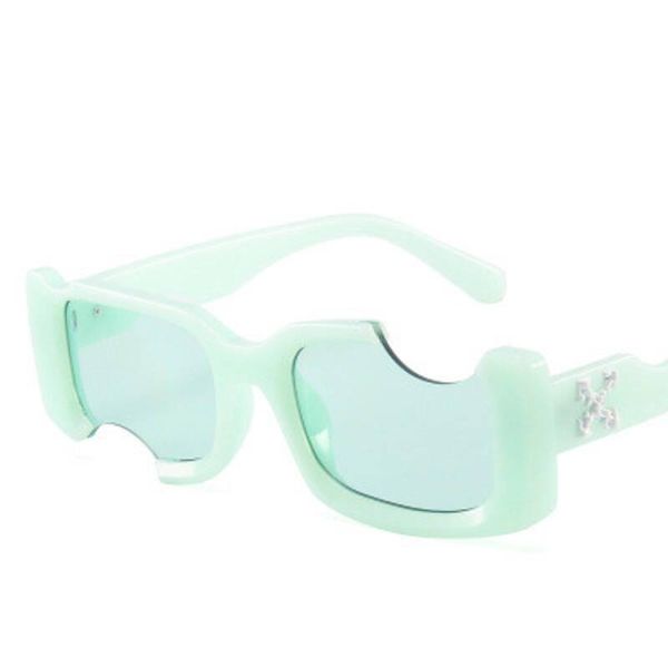 

sunglasses gap square for women 2021 designer fashion candy color sun glasses men personality arrow shades, White;black