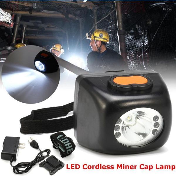 

headlamps led headlamp cordless miner safety 3w portable headlight head light camping for fishing1