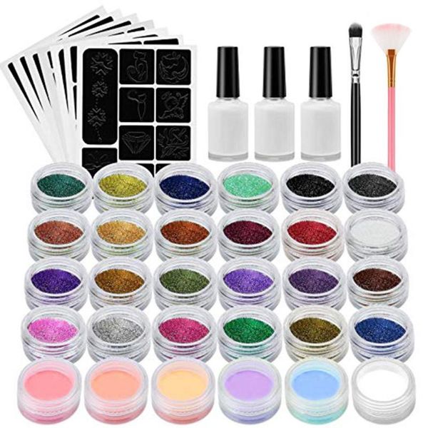 

temporary tattoos tattoo paint set non-toxic flash makeup with 24 colors of and 6 fluorescent for halloween