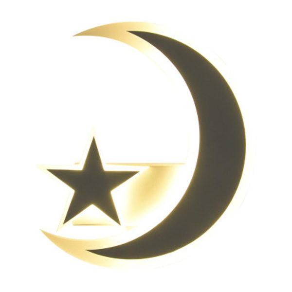 

wall lamp children's room bedroom bedside modern minimalist star and moon cartoon decorative for boys girls