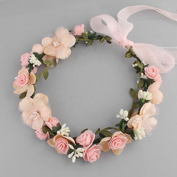 

hair clips & barrettes fashion flower handmade beach gril and women tiara jewelry accessary garland, Golden;silver