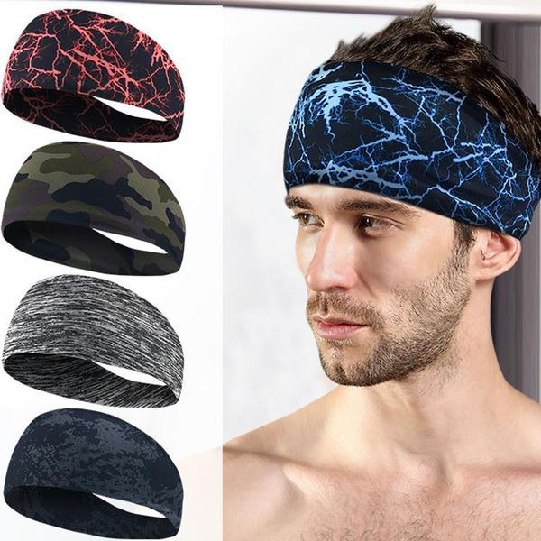 

lyca absorbent cycling yoga sport sweat headband men sweatband for men and women yoga hair bands head sweat bands sports safety, Yellow;black