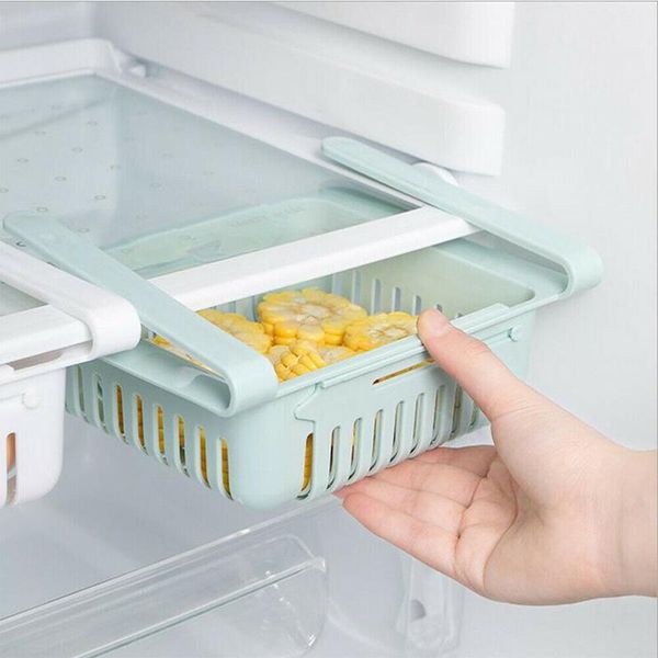 

refrigerator partition layer durable storage rack fruit vegetable holder xkw