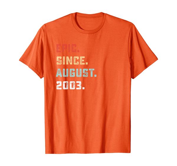 

epic since august 2003 birthday gift for 16 yrs old d1 t-shirt, White;black