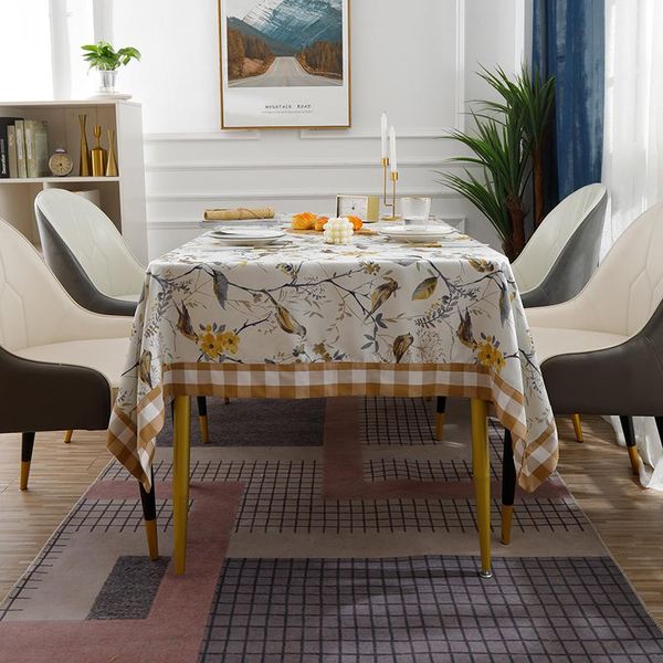 

table cloth luxury water oil proof cover resistance rectangular for restaurant home party kitchen picnic indoor outdoor