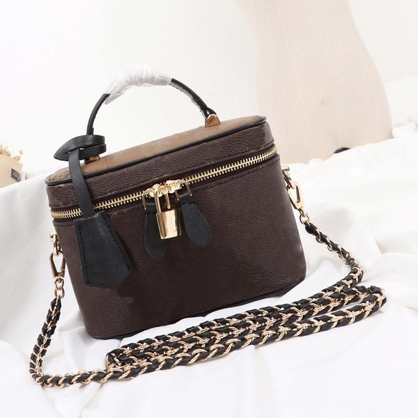 

designer bag handbags purses chain bags women crossbody hihg genuine leather zipper package lock