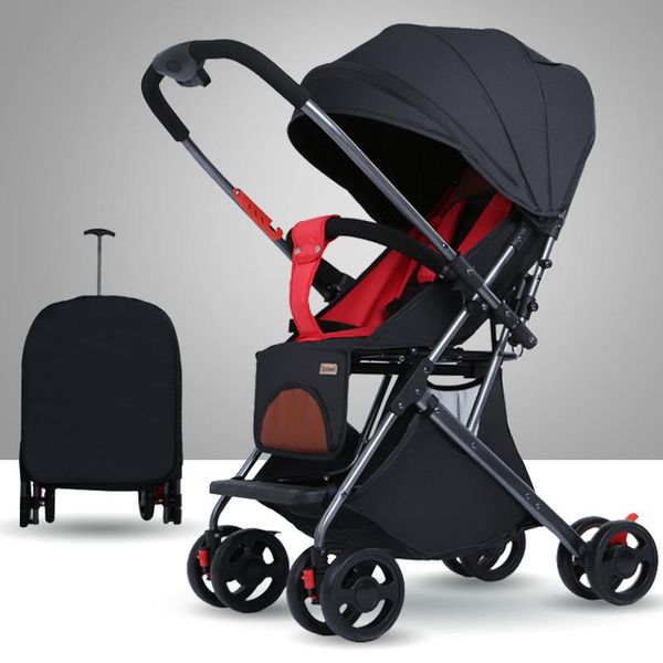

stroller parts & accessories baby can sit and lie, two-way super portable folding born bb children's pocket trolley