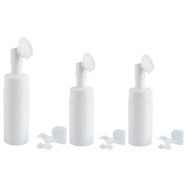 

storage bottles & jars 3pcs press type bottle lotion foaming for bathroom white