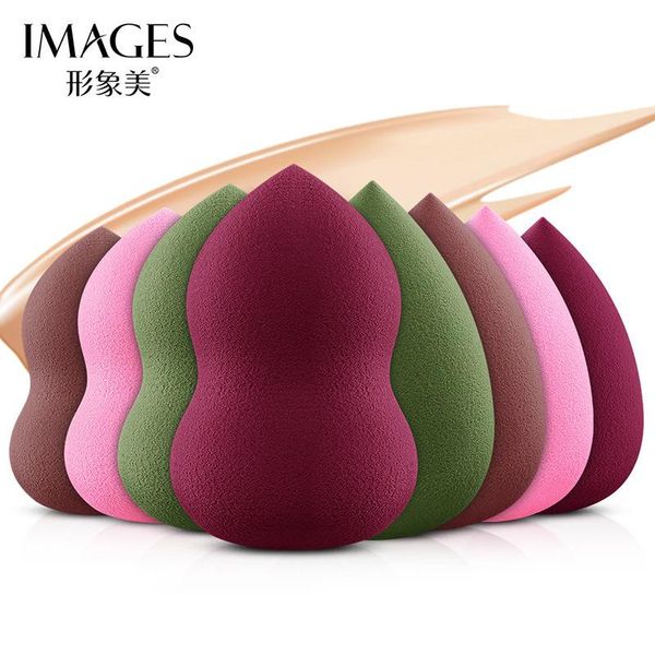 

sponges, applicators & cotton imagic gourd type makeup sponge wet and dry cosmetic puff for foundation concealer cream soft two colors easy