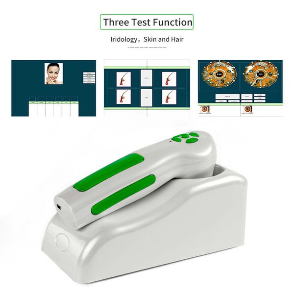 Slimming Machine 2022 Modelo mais novo 12.0 MP Digital Iridology Câmera Profissional Olhando do sistema de diagnóstico IRISCOPE IRIS SCANNER Analisador